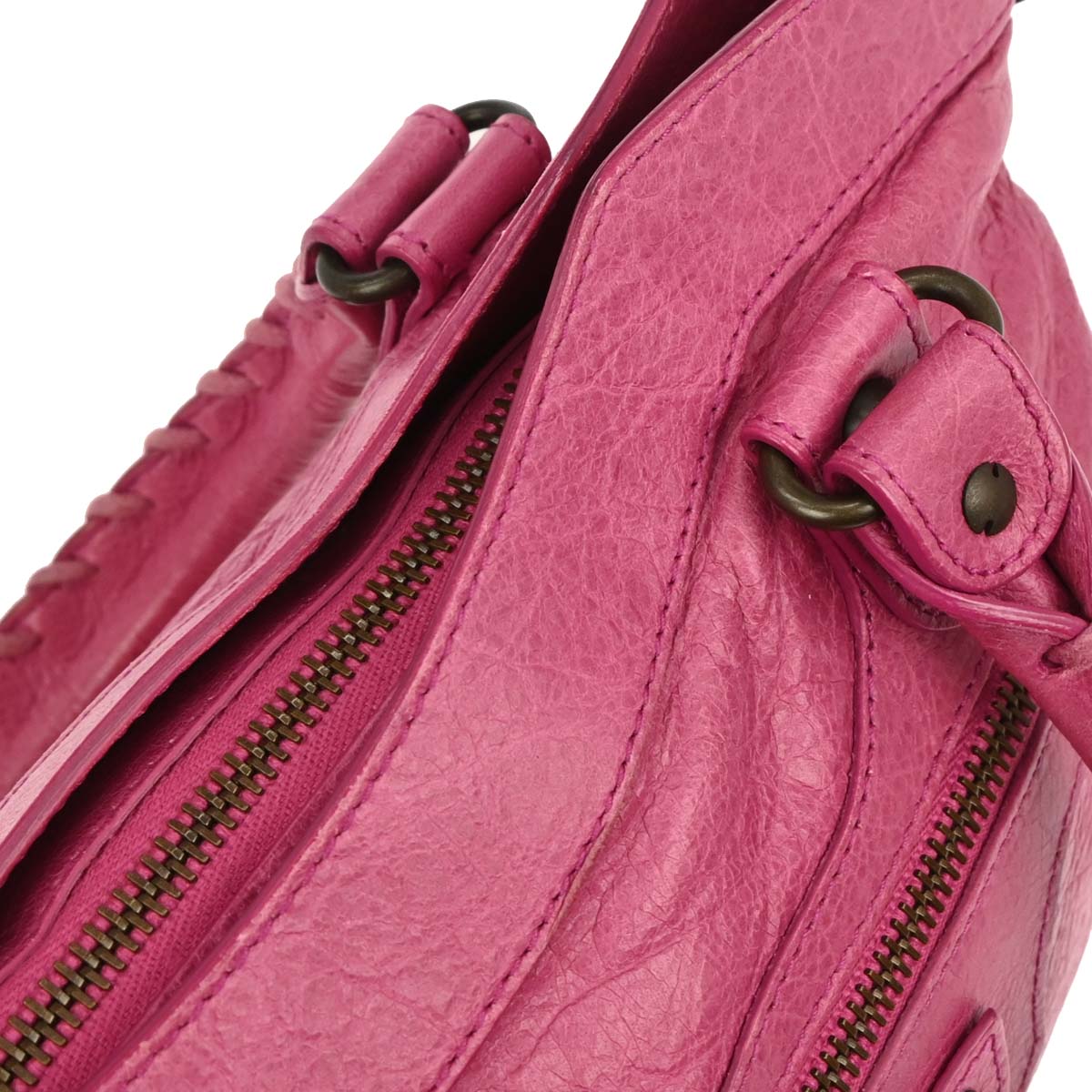 Balenciaga Pink The First 2way Shoulder Handbag