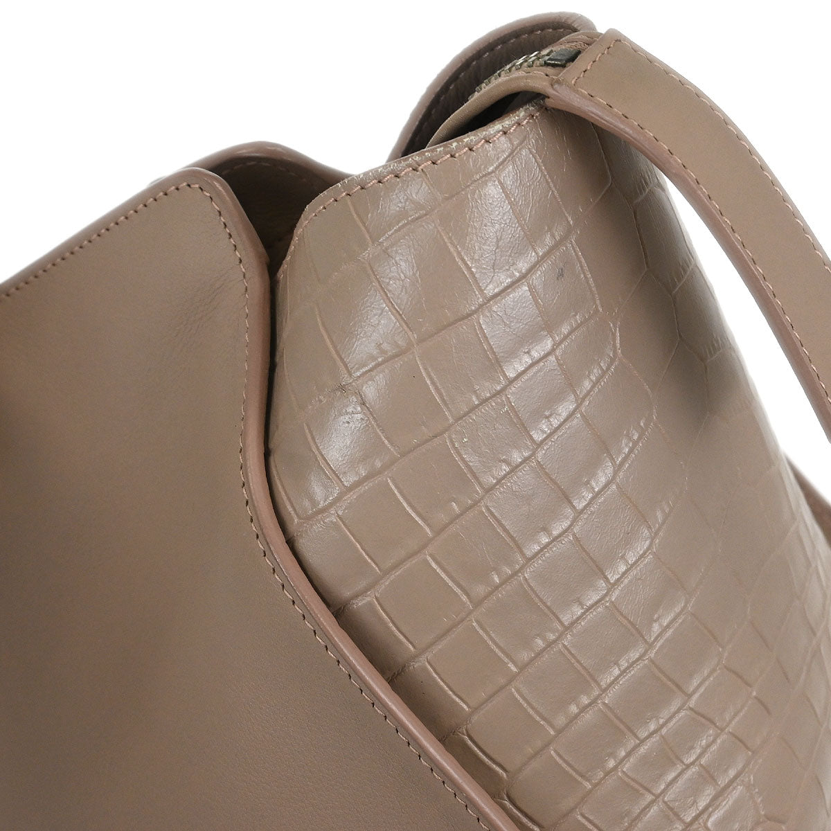 Saint Laurent * Beige Downtown 2way Shoulder Handbag