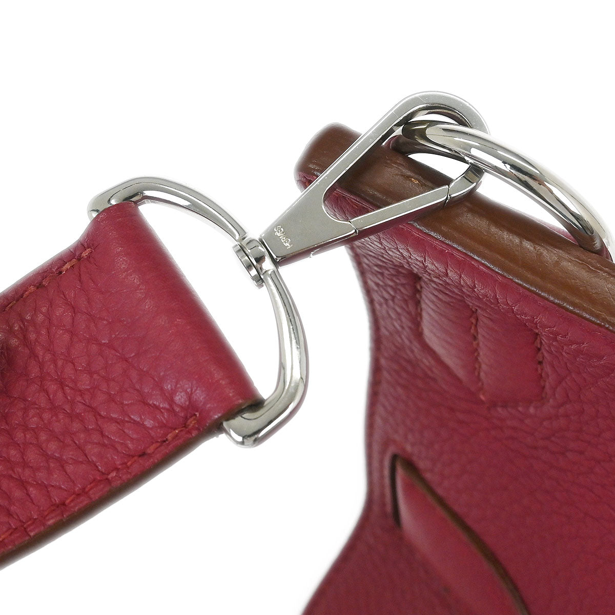 Hermes 2014 Ruby Taurillon Clemence Jypsiere 31 Shoulder Bag