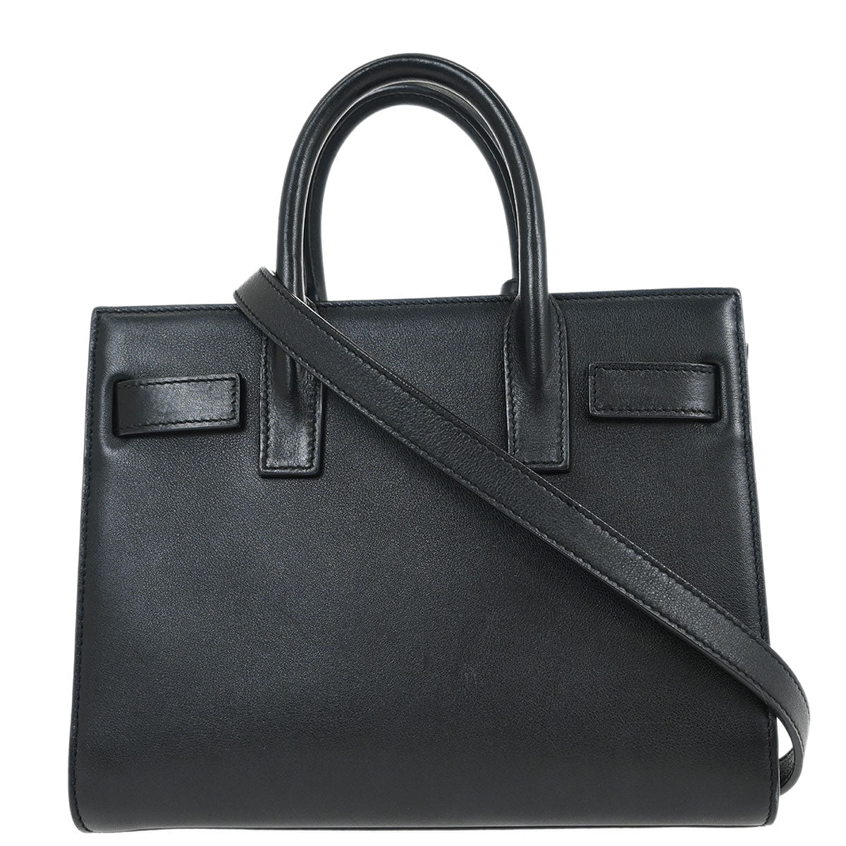 Saint Laurent Black Sac de Jour 2way Shoulder Handbag