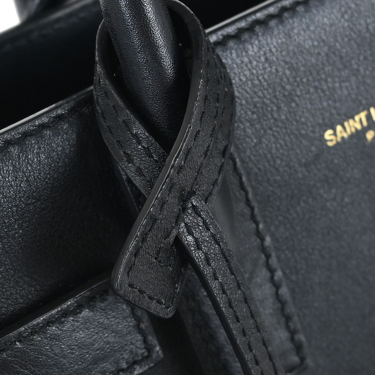 Saint Laurent Black Sac de Jour 2way Shoulder Handbag