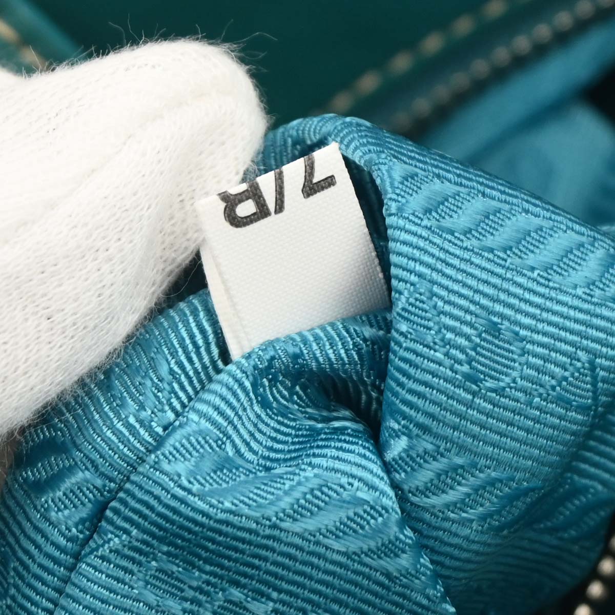 Prada Turquoise Blue Nylon 2way Shoulder Handbag