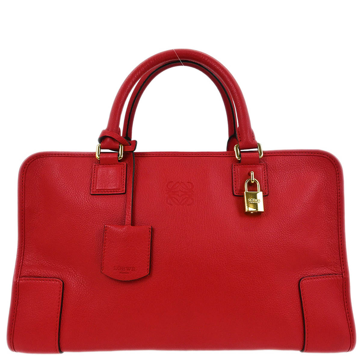 Loewe Red Amazona 36 Handbag