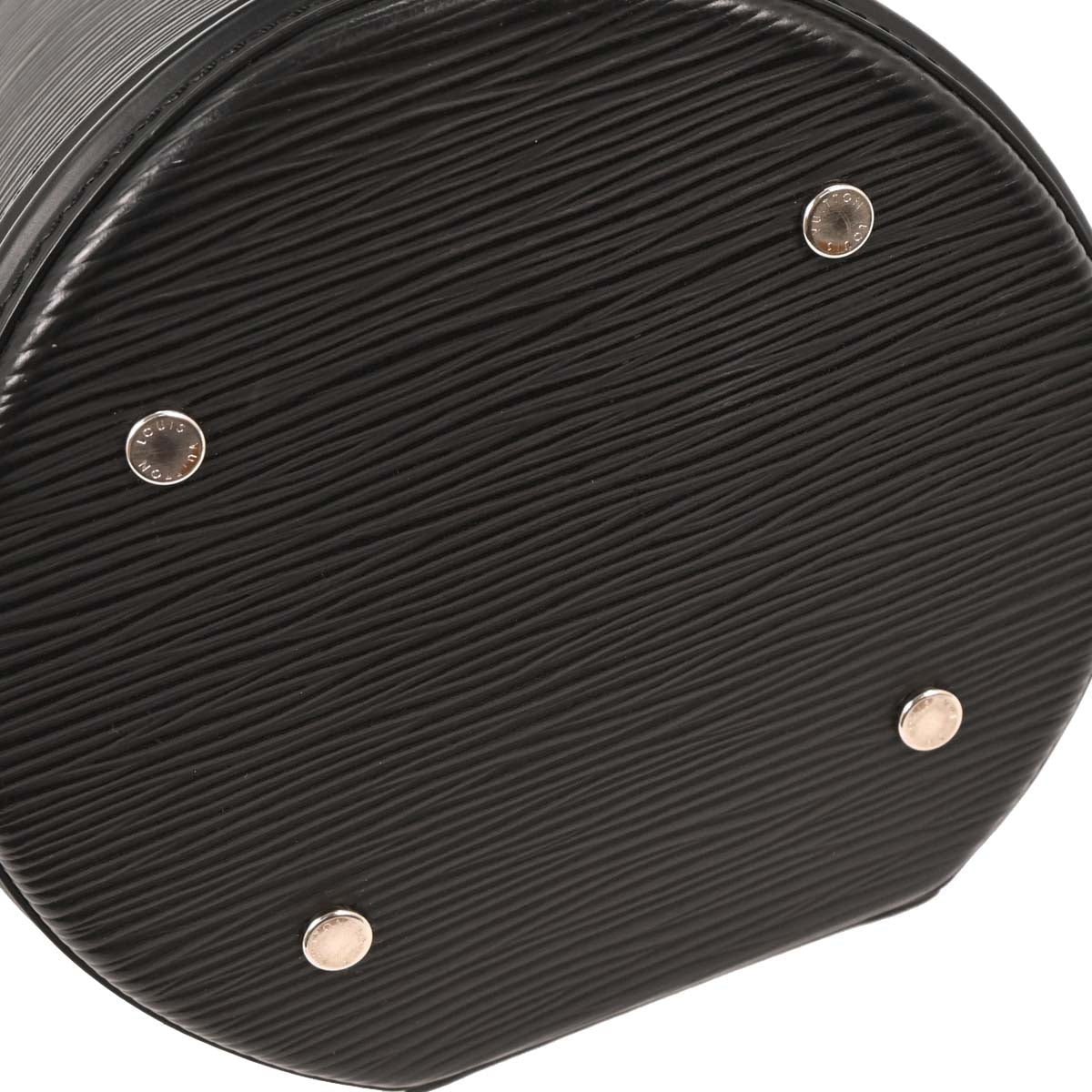 Louis Vuitton 2018 Black Epi Cannes 2way Vanity Handbag M52226