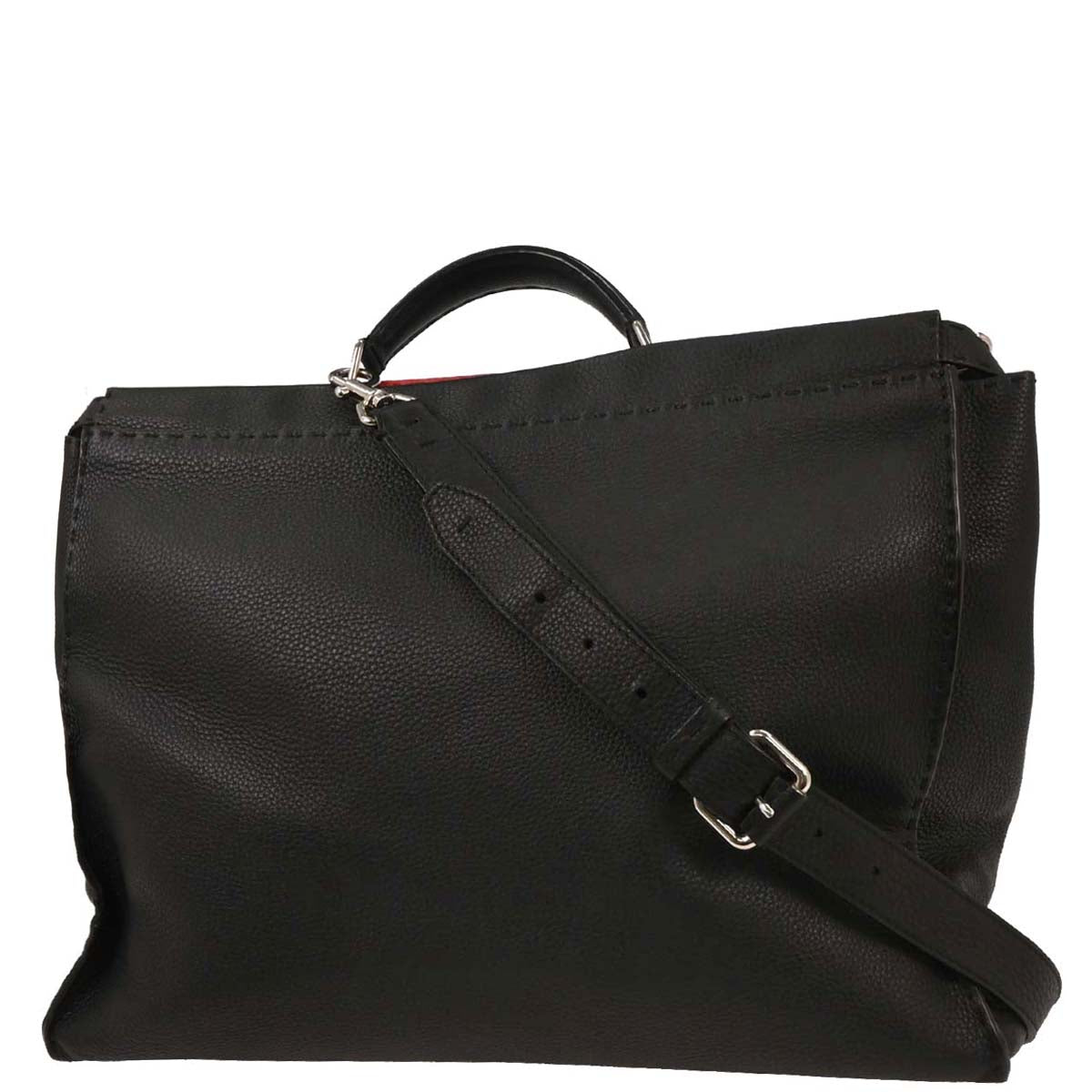 Fendi Black Peekaboo Fit 2way Shoulder Handbag