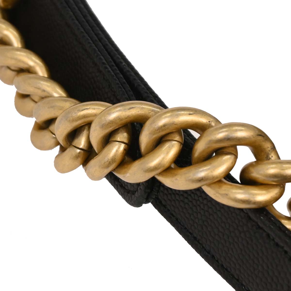 Boy Chanel Black Caviar Medium Shoulder Bag