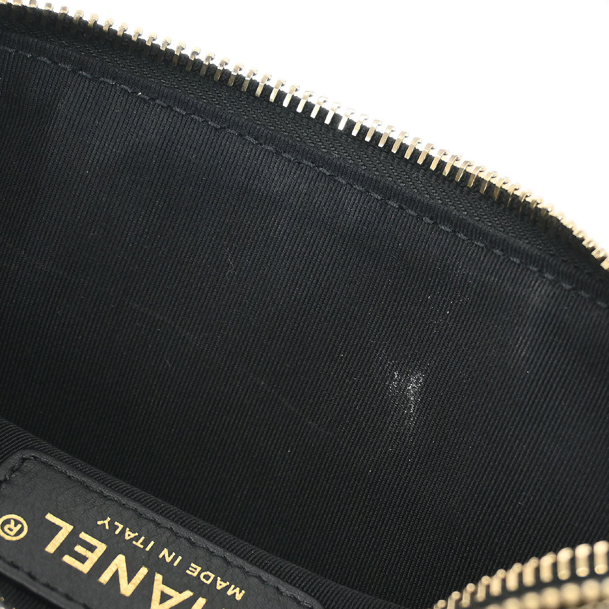 Chanel 2019 Gray Calfskin Waist Bum Bag