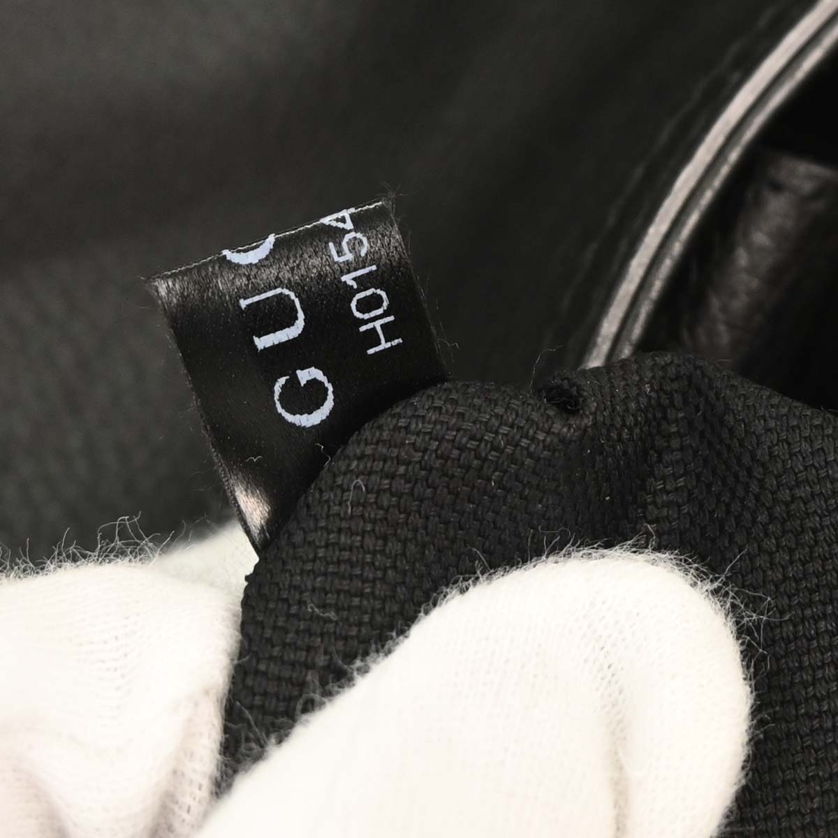 Gucci Black Calfskin Bamboo Shopper 2way Shoulder Tote Bag