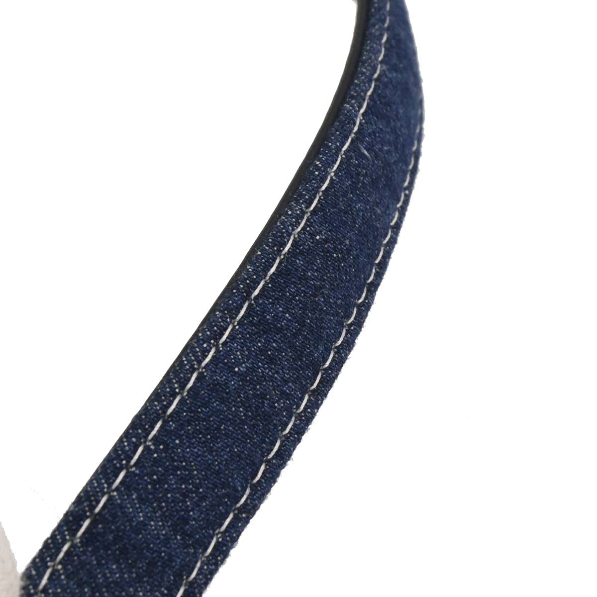 Chanel Blue Denim Vanity 2way Shoulder Handbag