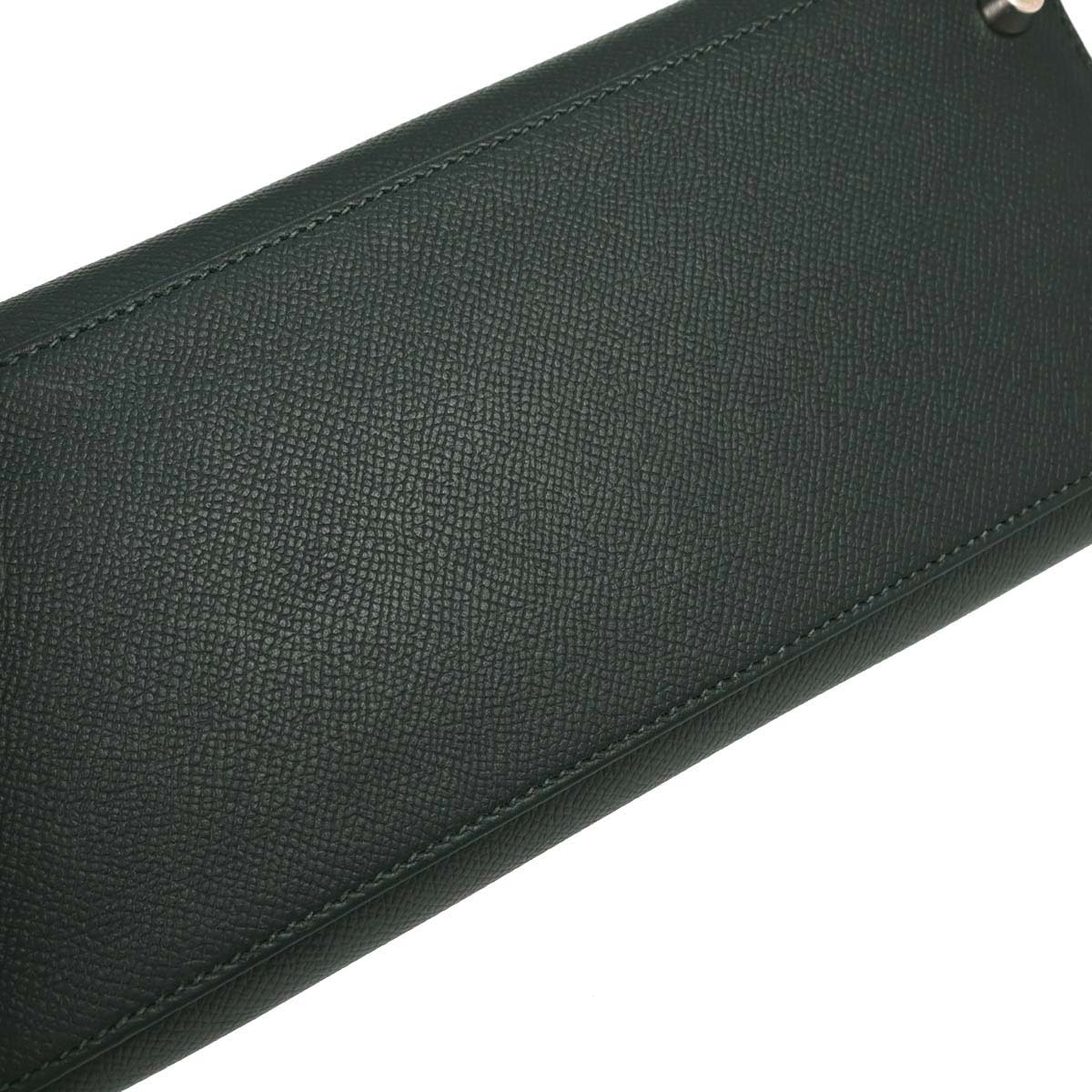 Hermes Vert Cypres Epsom Kelly 28 Sellier 2way Shoulder Handbag