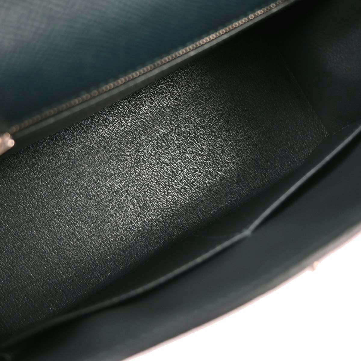 Hermes Vert Cypres Epsom Kelly 28 Sellier 2way Shoulder Handbag