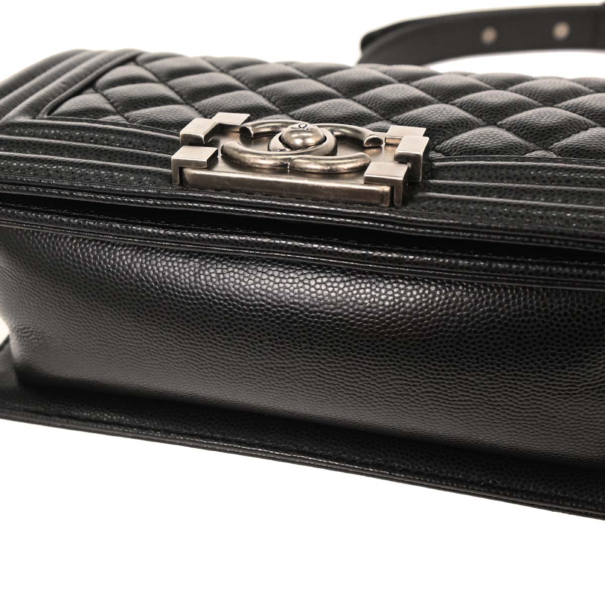 Boy Chanel 2019 Black Caviar Small Chain Shoulder Bag