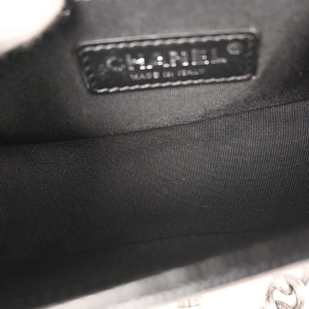 Boy Chanel 2019 Black Caviar Small Chain Shoulder Bag