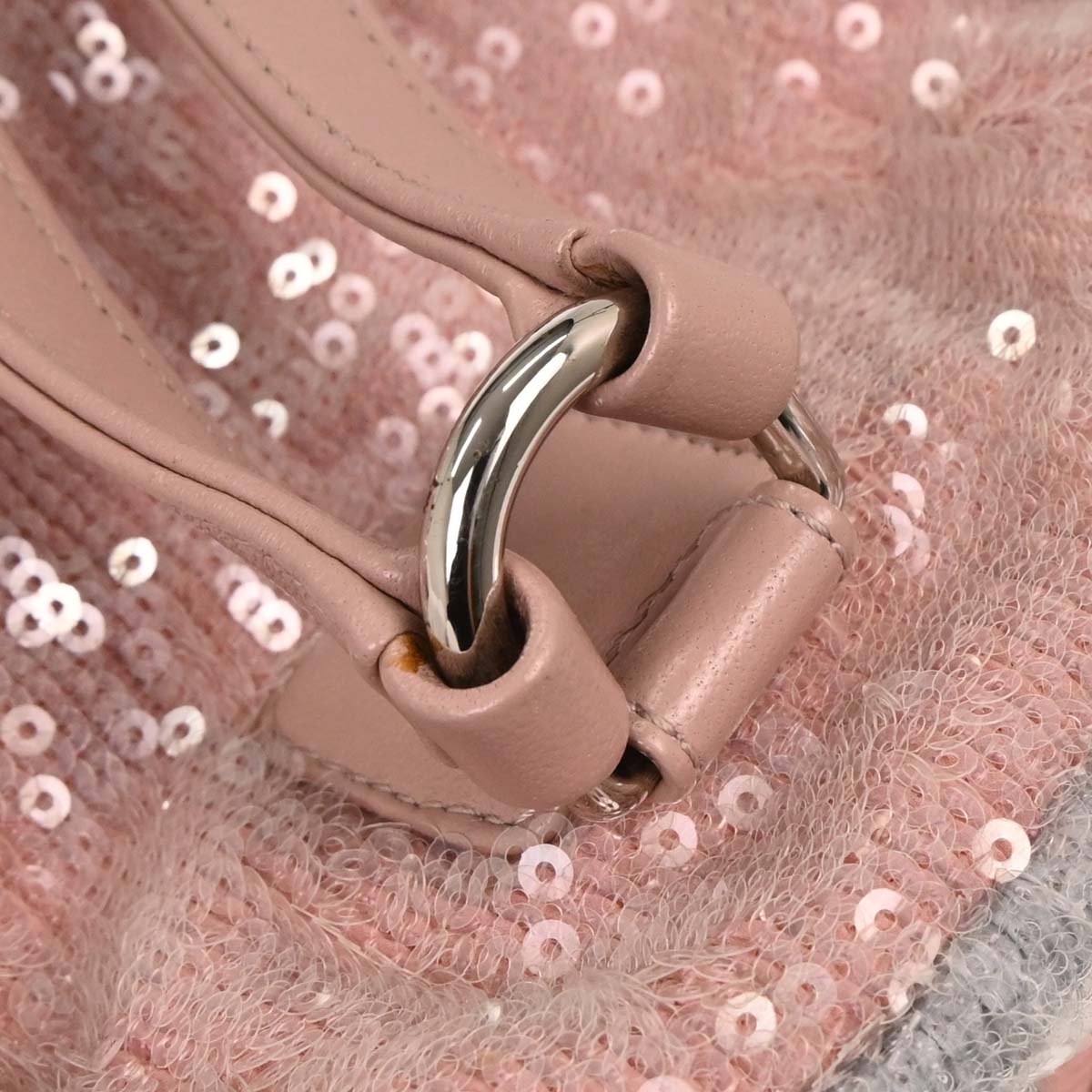 Chanel 2018 Pink Calfskin Sequins Backpack
