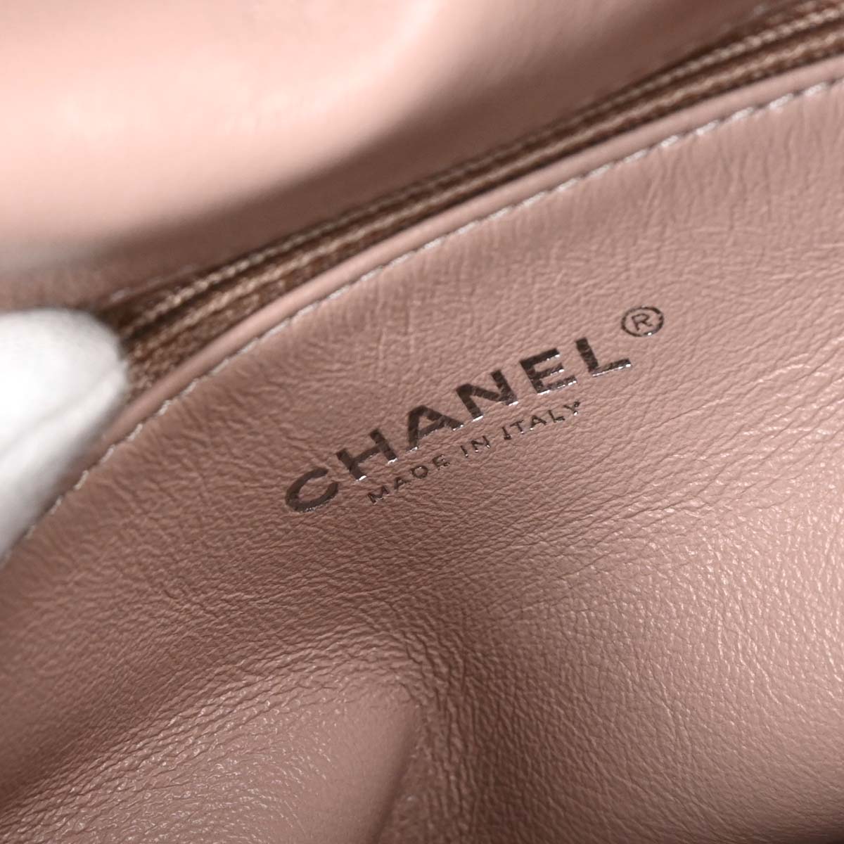 Chanel 2018 Pink Calfskin Sequins Backpack