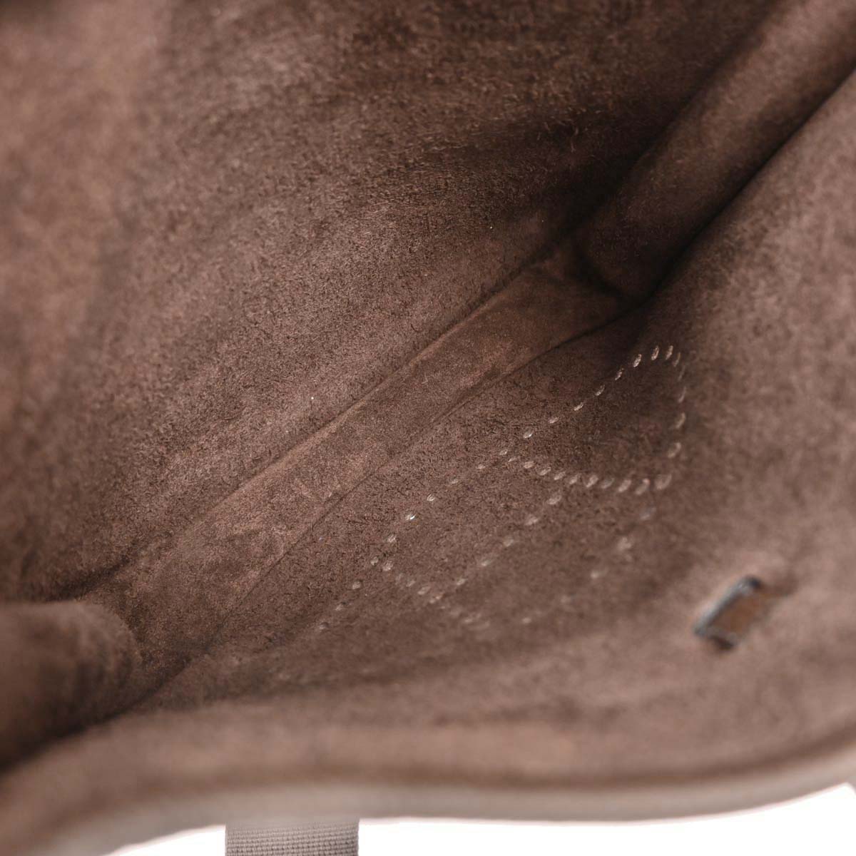 Hermes Chocolat Togo Evelyne 3 29 PM Shoulder Bag