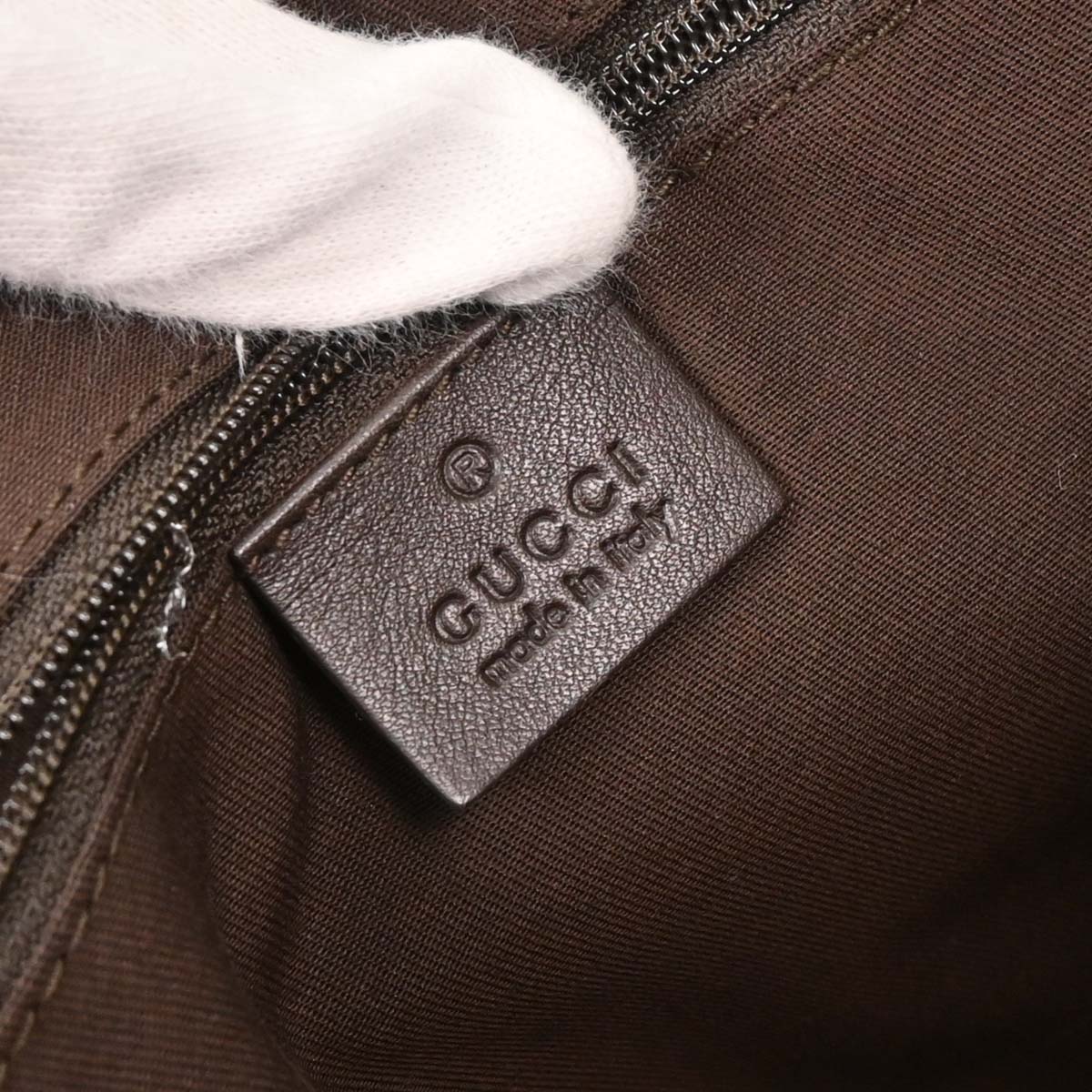 Gucci Brown Beige GG Tote Bag