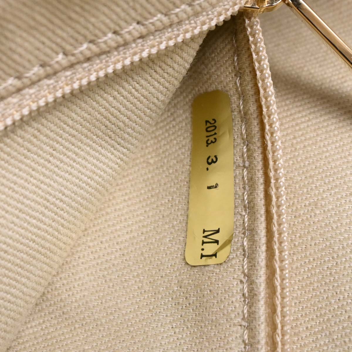 Chanel 2012-2013 Navy Denim Small Deauville Tote Handbag