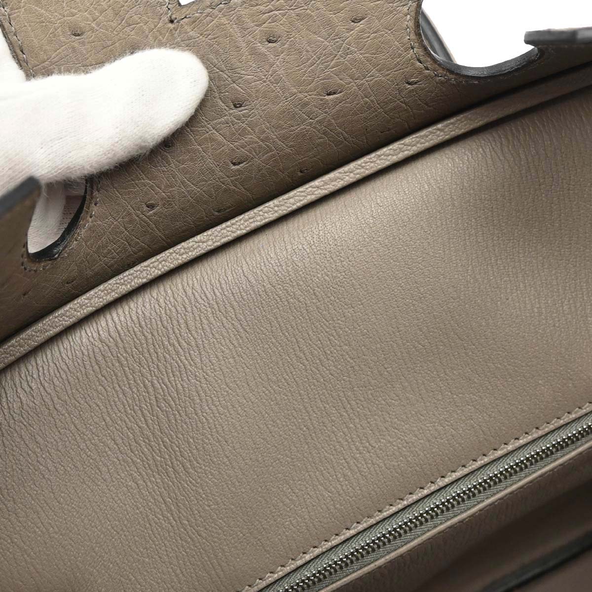 Hermes * Mousse Ostrich Birkin 30 Handbag