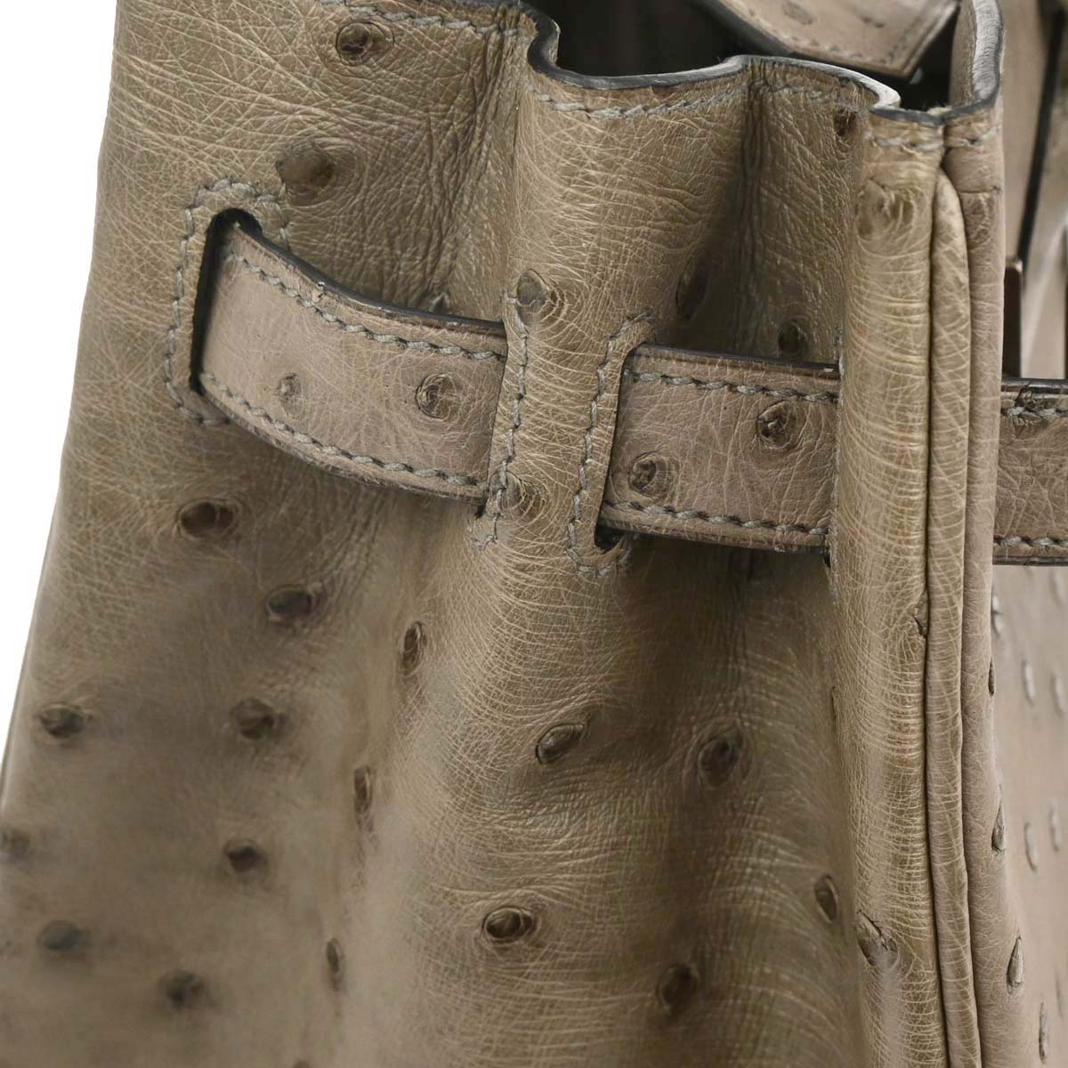 Hermes * Mousse Ostrich Birkin 30 Handbag