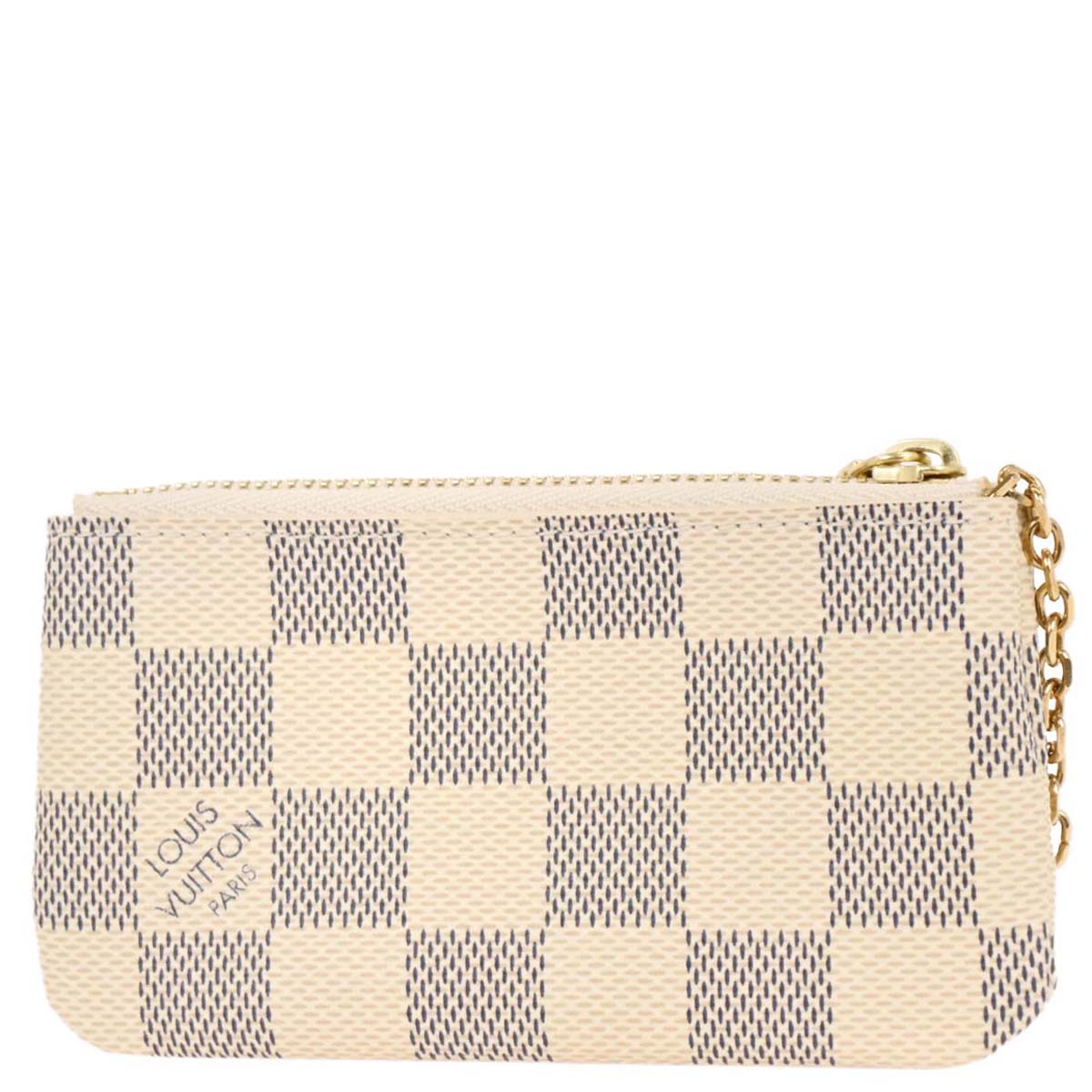 Louis Vuitton Damier Azur Pochette Cles Coin Case N62659