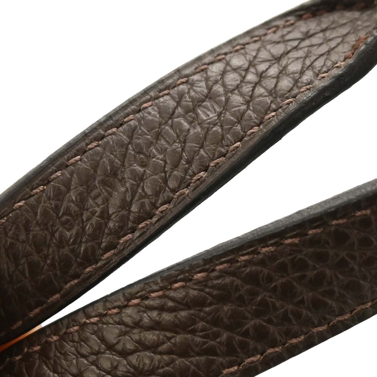 Hermes Ebene Taurillon Clemence Silky City 33 MM Shoulder Bag