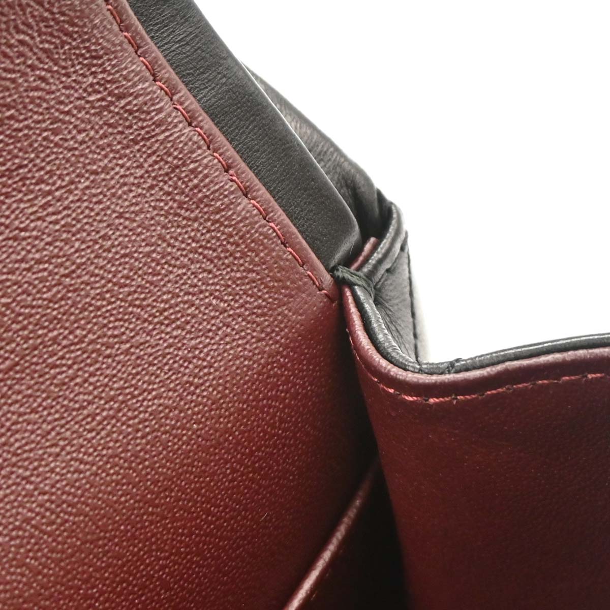 Chanel 2014 Black Lambskin Medium Classic Double Flap Shoulder Bag