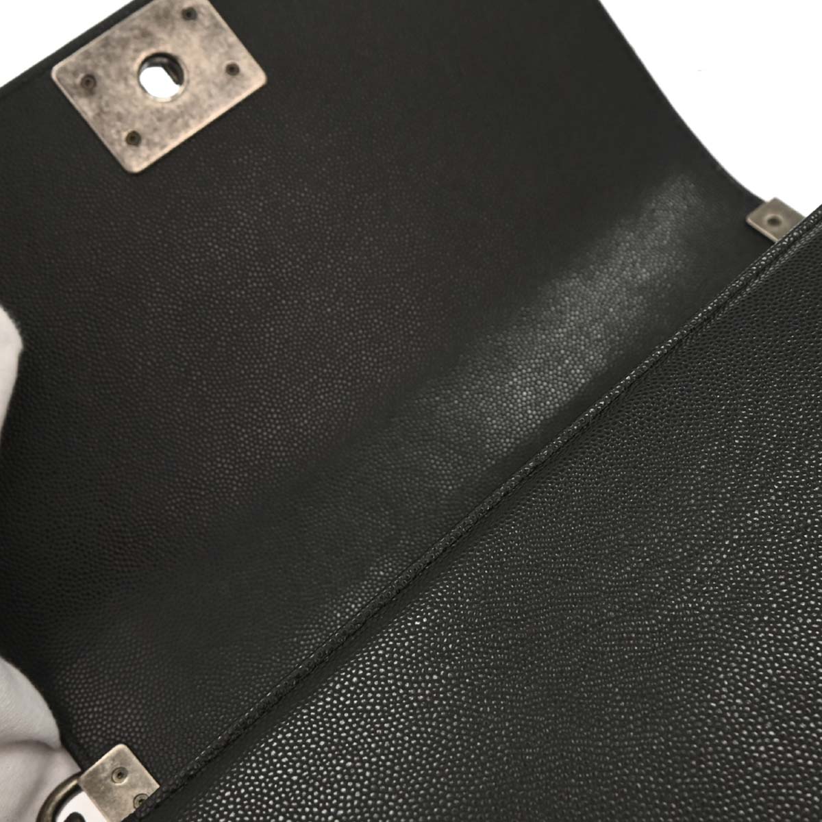 Boy Chanel 2019 Black Caviar Medium Shoulder Bag