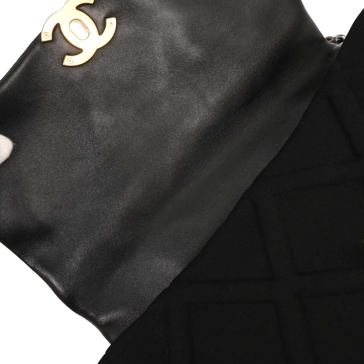 Chanel 2019 Black Cotton 19 2way Shoulder Handbag