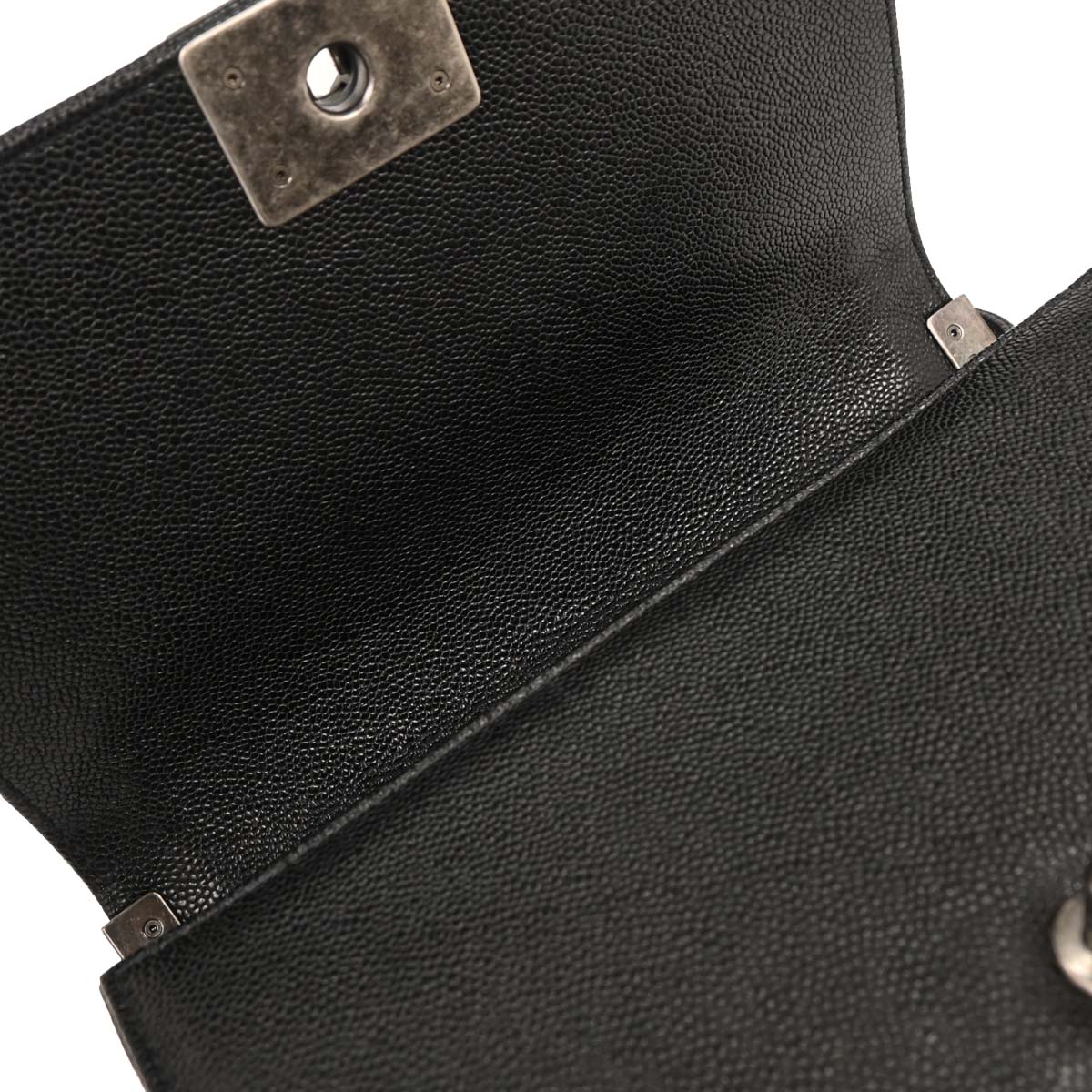 Boy Chanel Black Caviar Medium Shoulder Bag