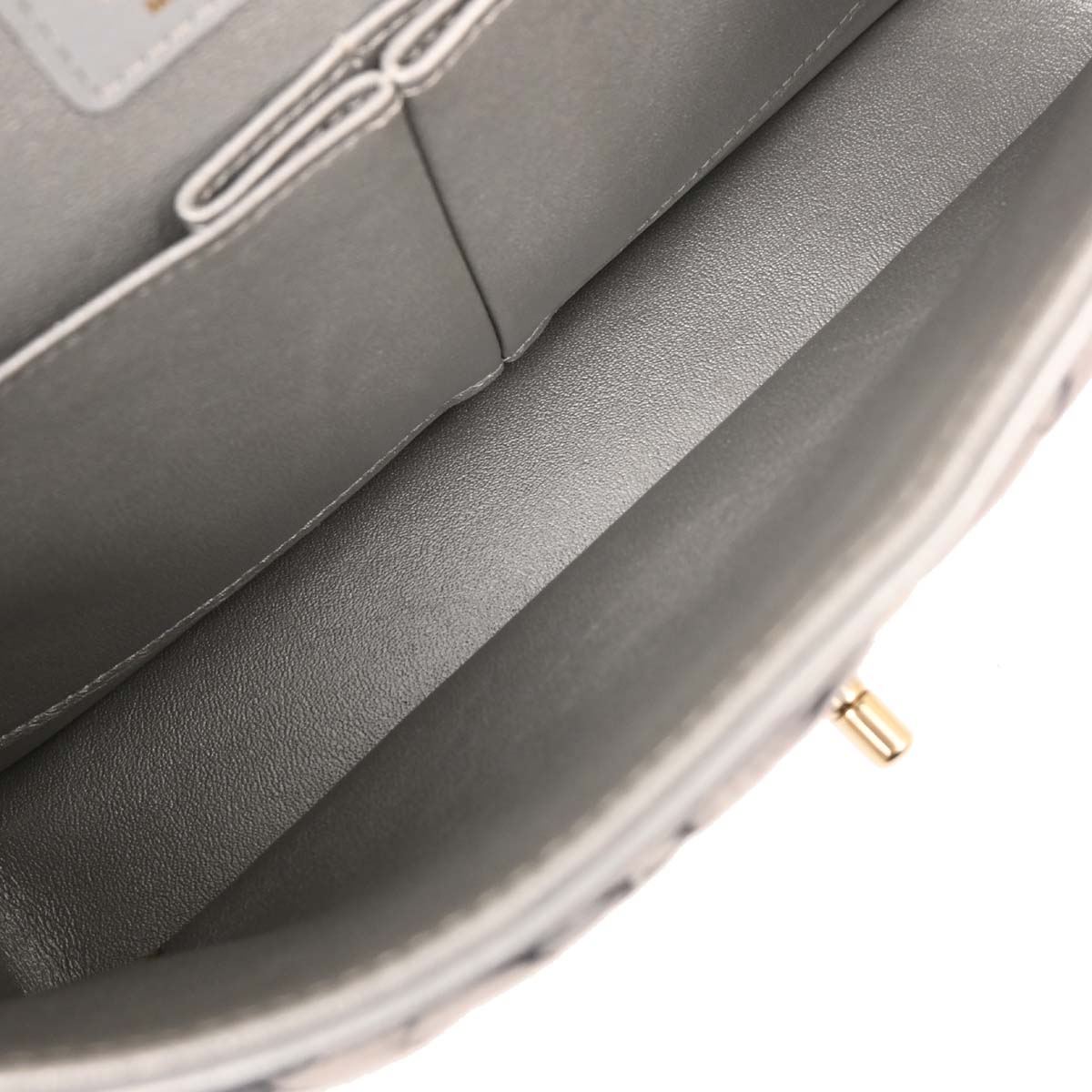 Chanel 2017 Navy Nylon Medium Classic Double Flap Shoulder Bag