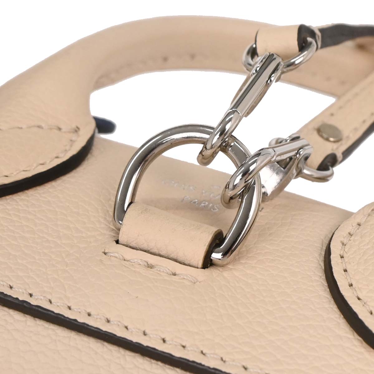 Louis Vuitton Beige Calfskin Lockme Backpack M53079