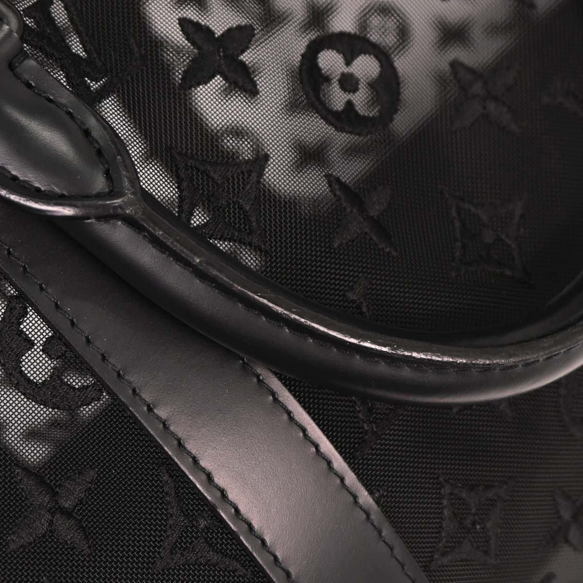 Louis Vuitton Monogram See Through Keepall Bandouliere 50 M53971