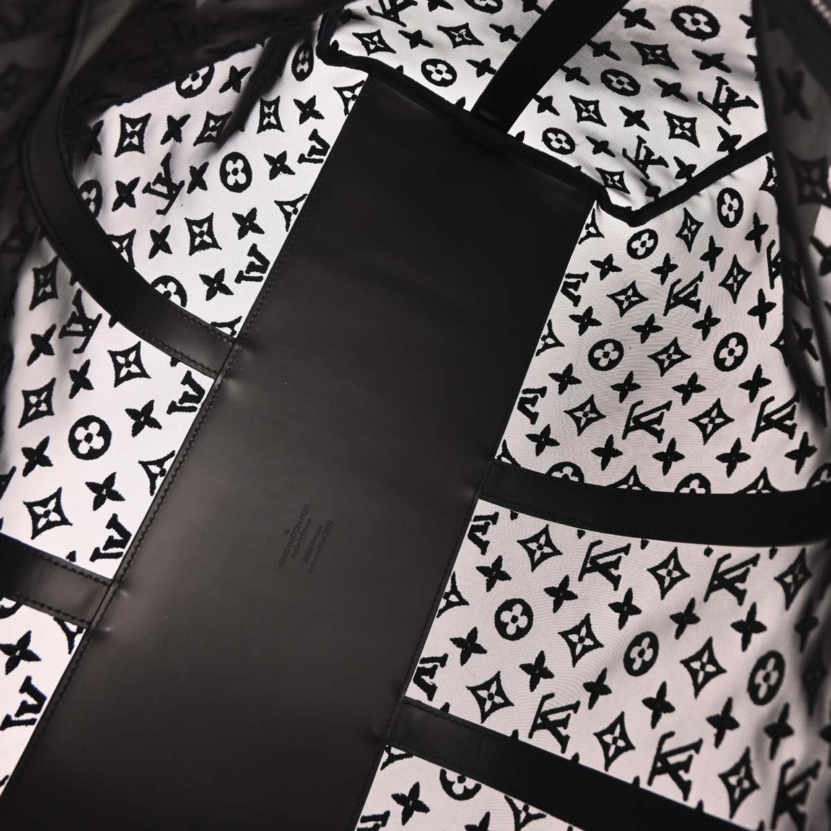 Louis Vuitton Monogram See Through Keepall Bandouliere 50 M53971