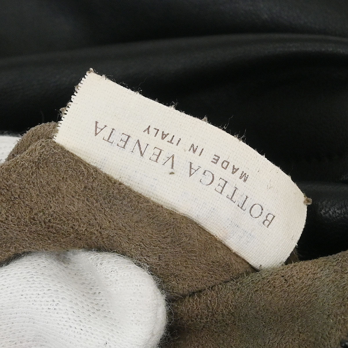 Bottega Veneta Black Intrecciato Handbag