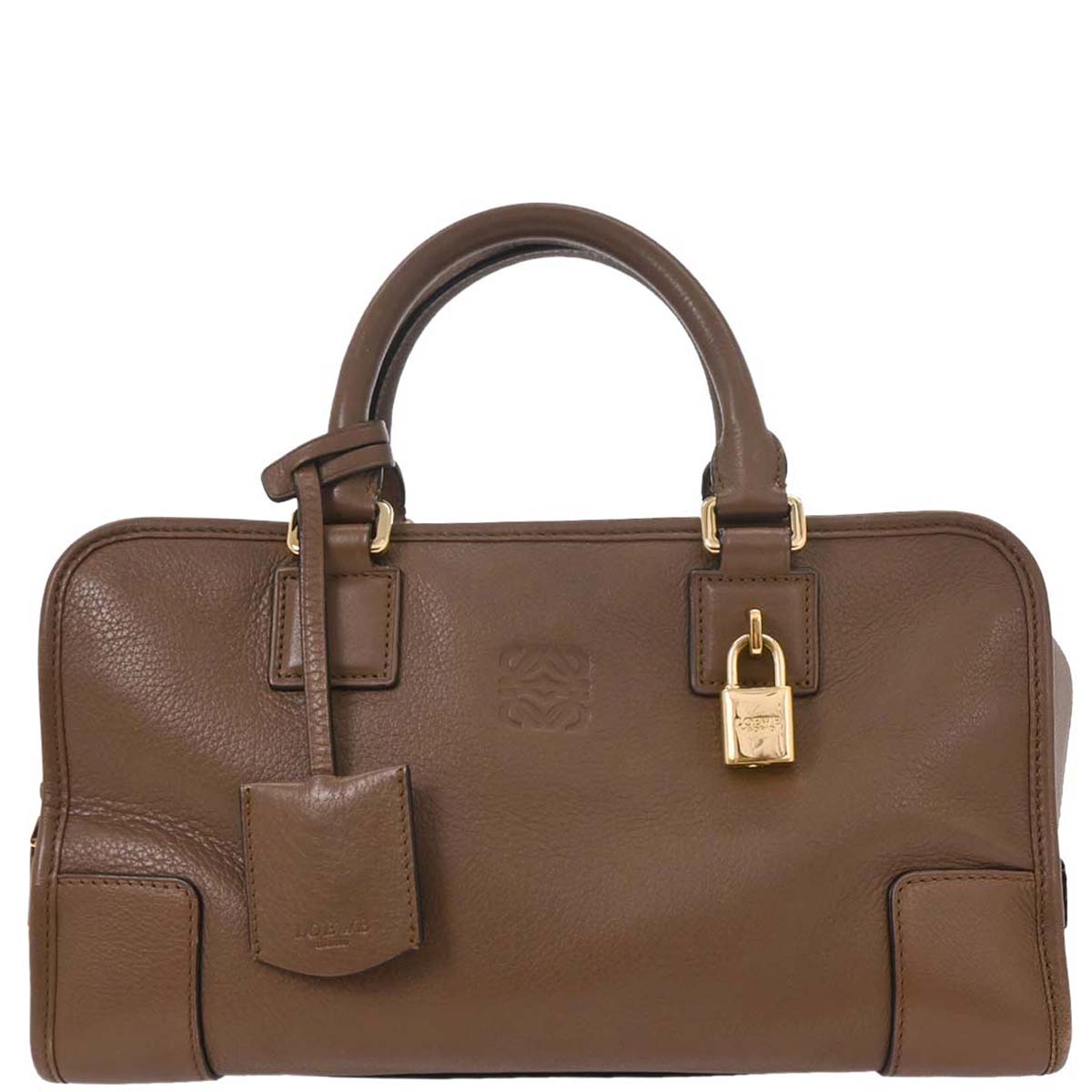 Loewe Brown Amazona 28 Handbag