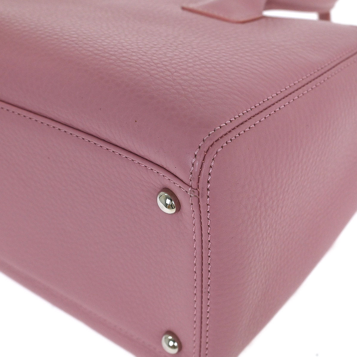 Chanel 2014-2015 Pink Deerskin Executive Cerf Tote Bag