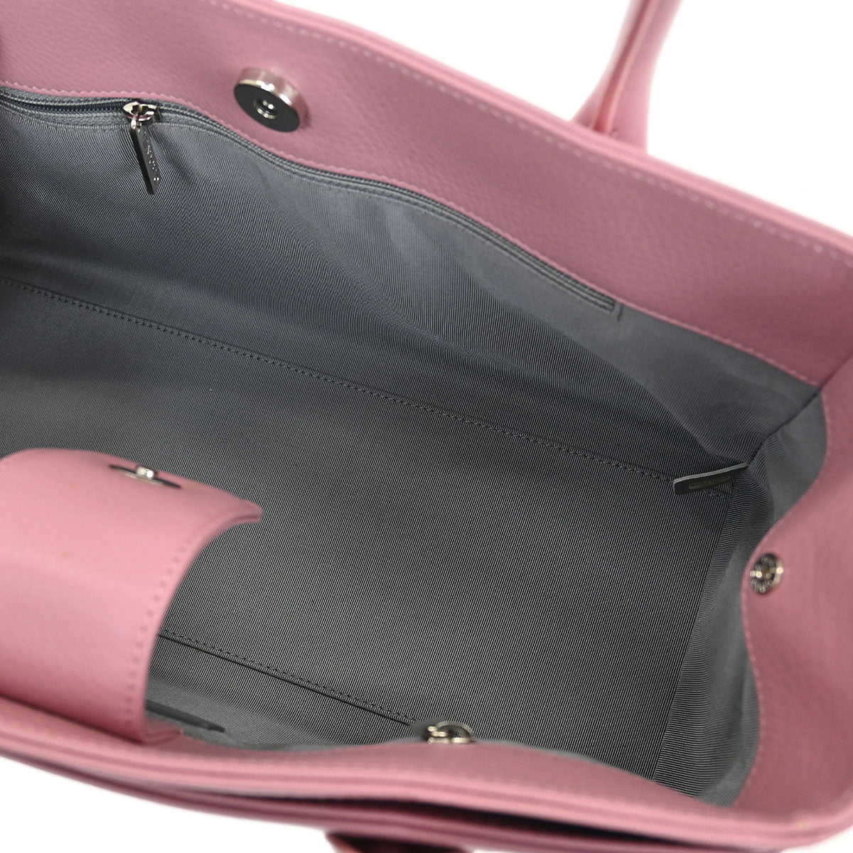 Chanel 2014-2015 Pink Deerskin Executive Cerf Tote Bag