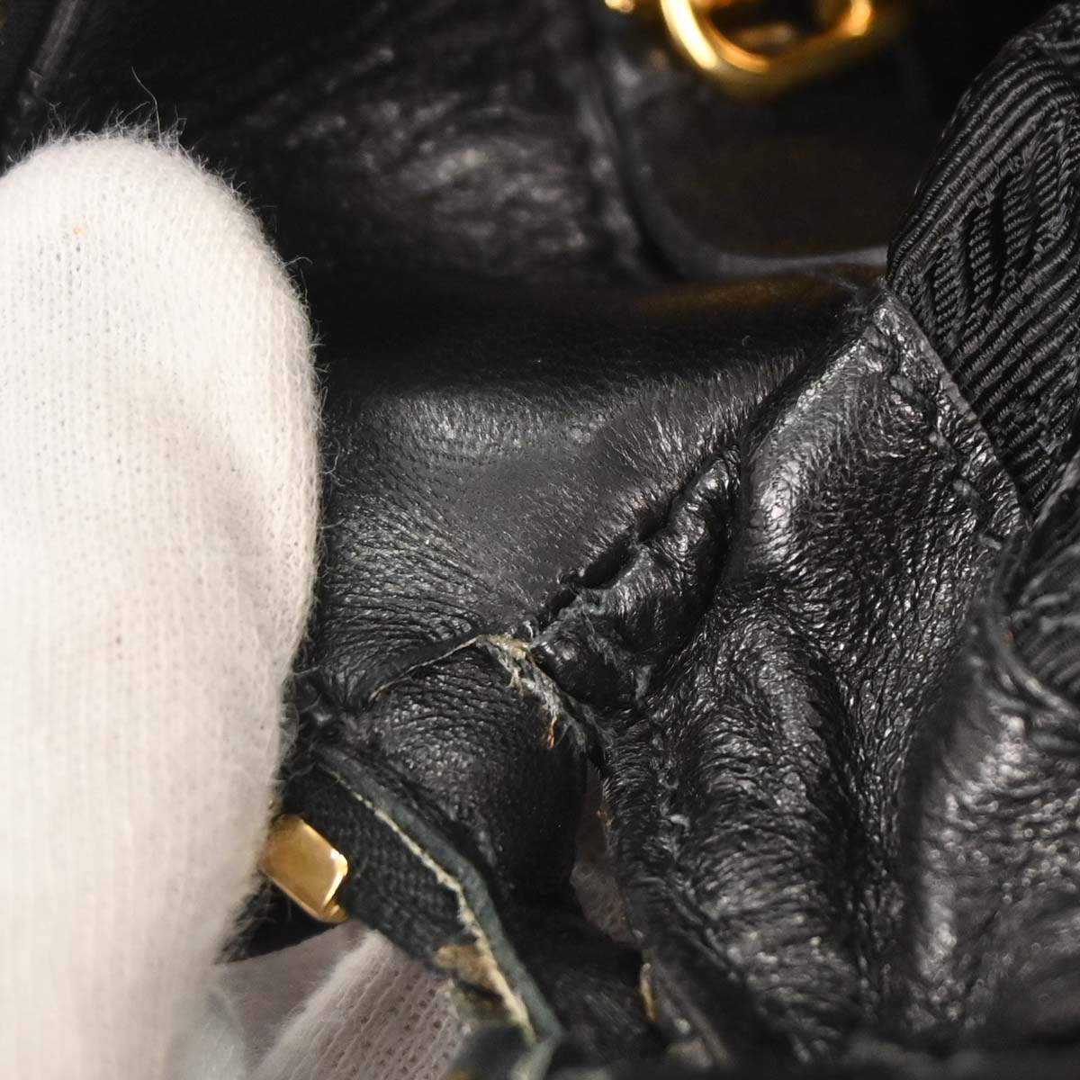 Prada Black 2way Shoulder Tote Bag