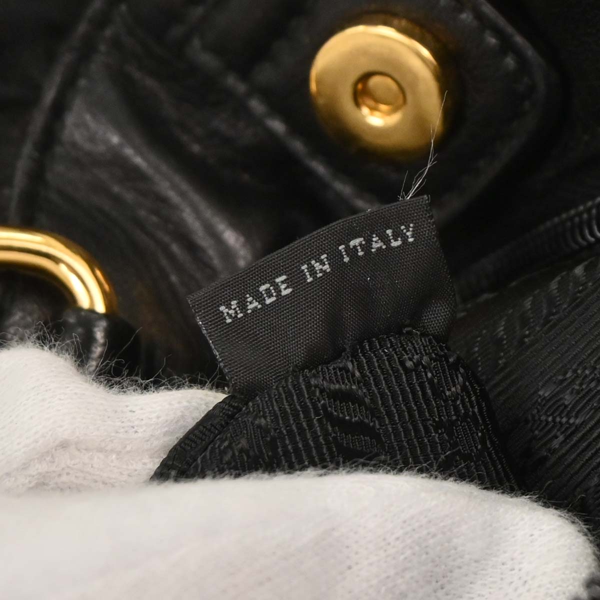 Prada Black Nylon Tote Bag