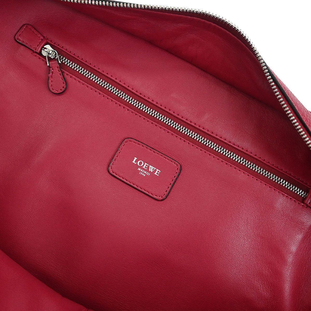 Loewe Red Amazona 36 Handbag