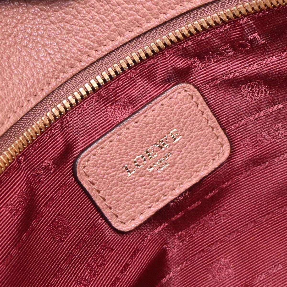 Loewe Fig Pink Amazona 36 Handbag