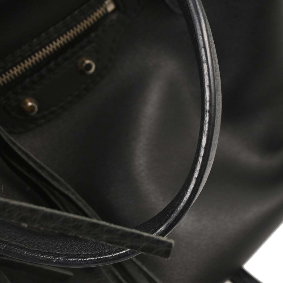 Balenciaga Black Papier A6 Tote Shoulder Bag