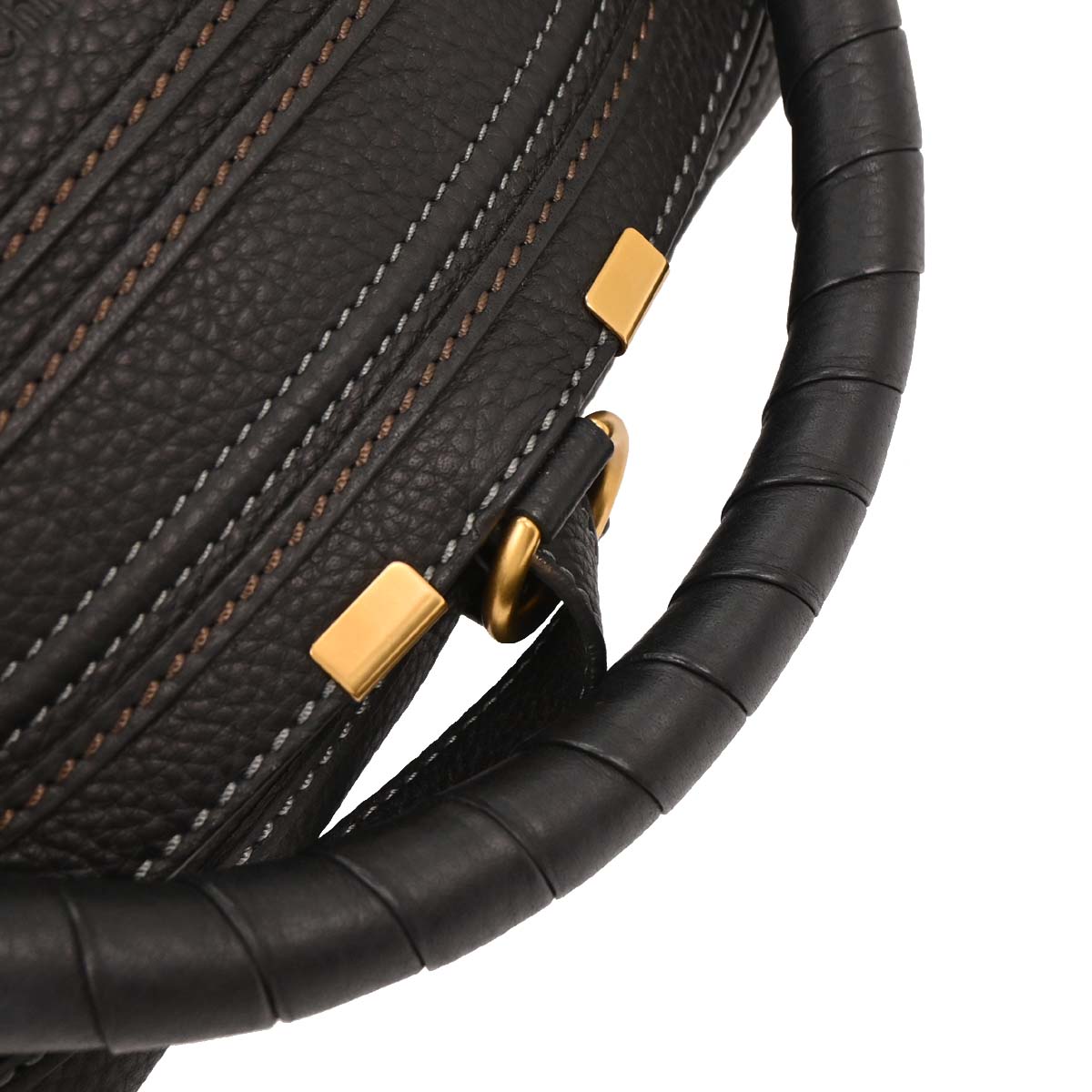 Chloe Black Marcie 2way Shoulder Handbag