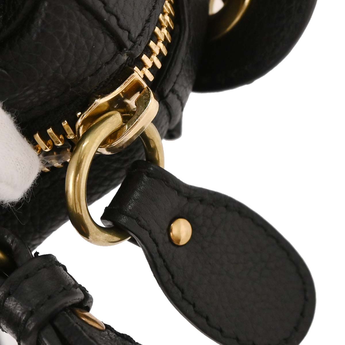 Chloe Black Paraty 2way Shoulder Handbag