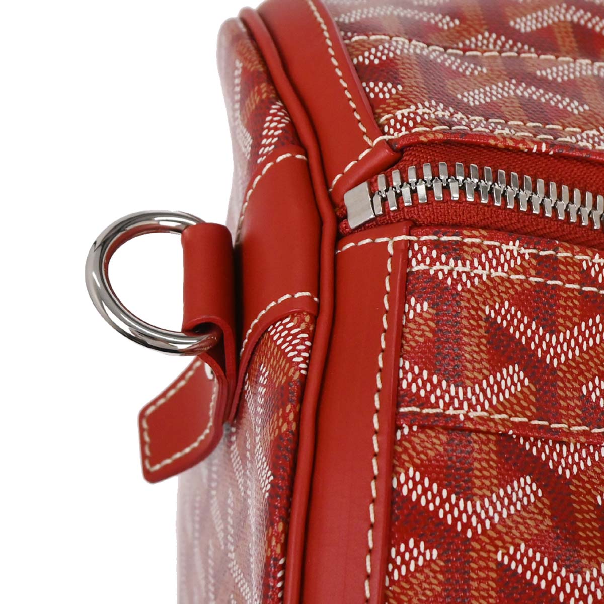 Goyard Red Croisiere 55 2way Duffle Shoulder Bag