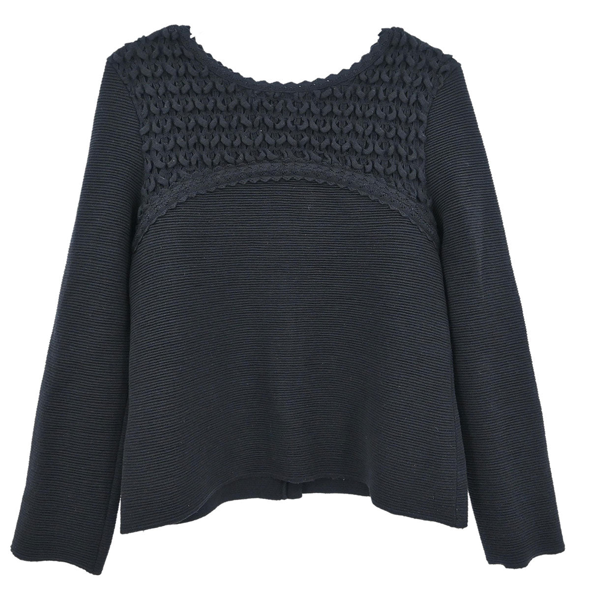 Chanel 2011 Cardigan Black #38