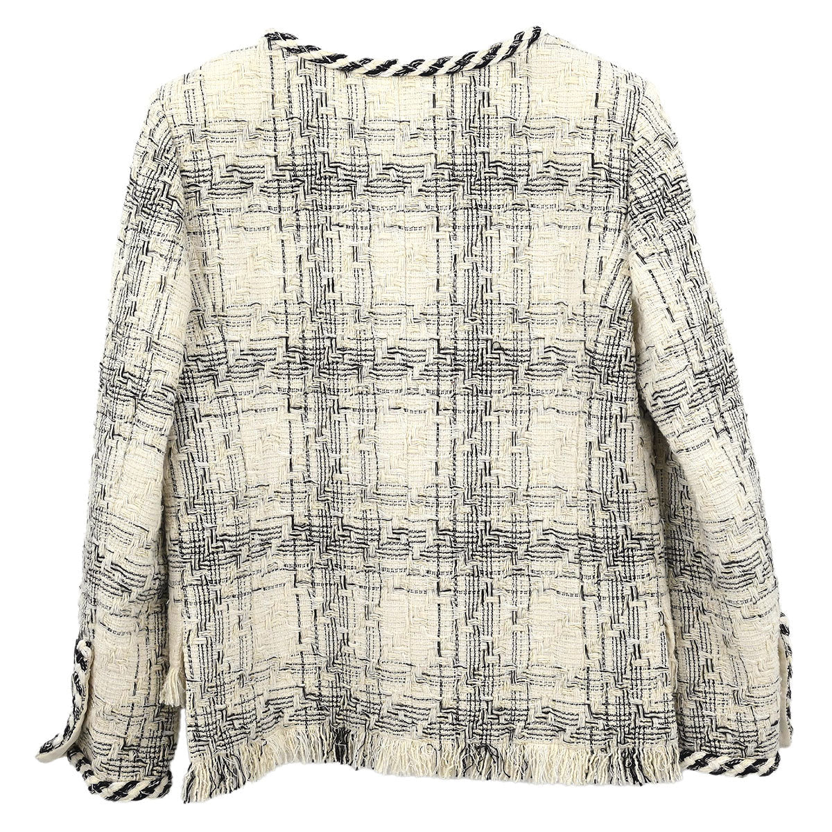 Chanel 2018 Colorless Jacket White #36