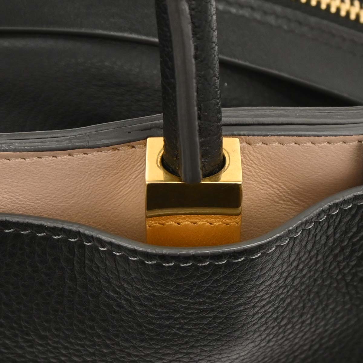 Chloe 2014 Black Leather Dree Handbag