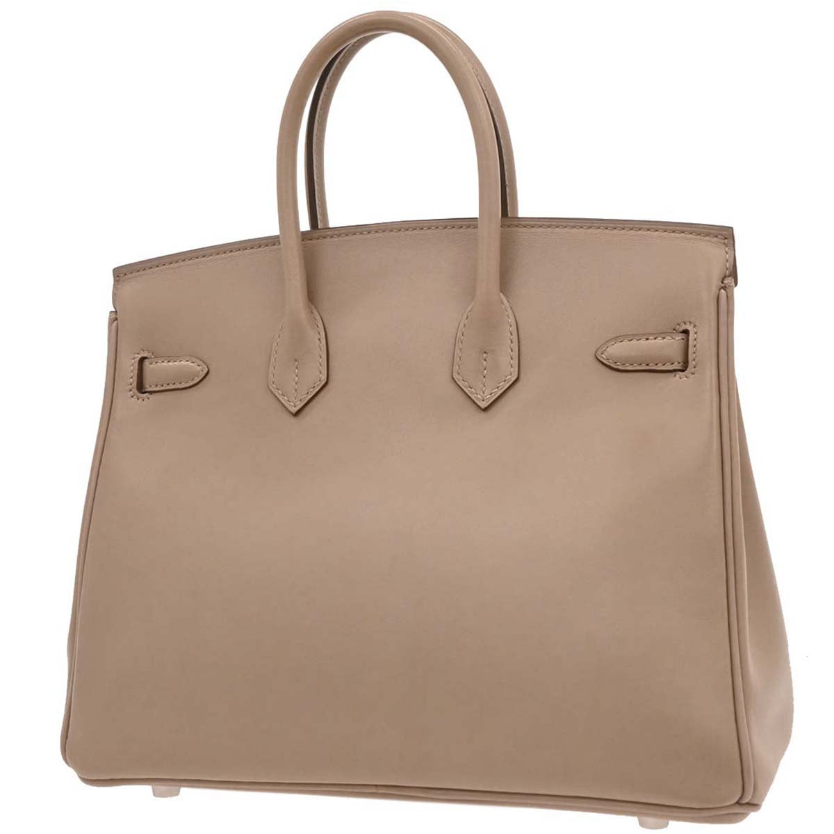 Hermes Argile Tadelakt Guilloche Birkin 25 Handbag